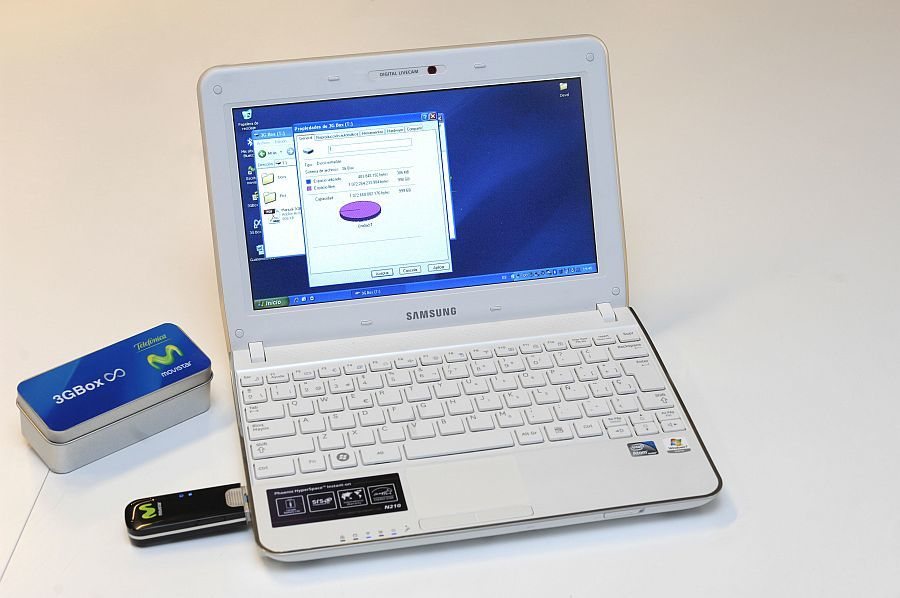 El disco duro virtual gracias a 3GBox en una Netbook