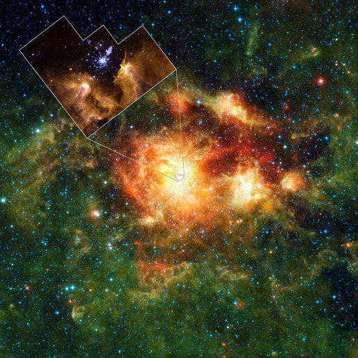 Cúmulo de estrellas NGC 3603