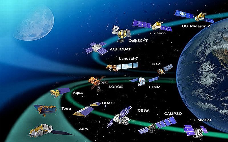 La NASA posee un completo arsenal de satélites observadores en órbita