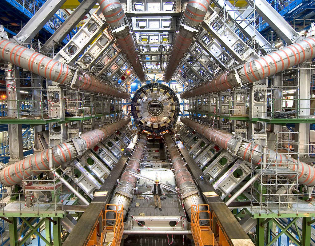 Detector ATLAS, uno de los que posee el LHC.