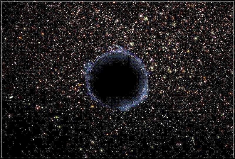 El universo estar dentro de un agujero negro de otro universo mayor.