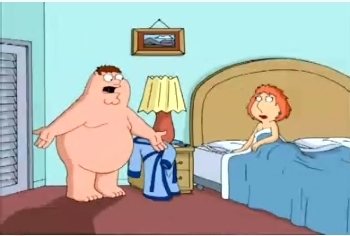 Peter y su total desfachatez. Lois y su sensualidad.