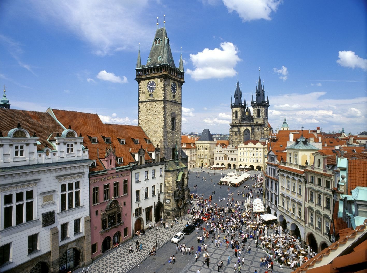 La imagen que utilizaremos para el tutorial: Plaza de Praga.
