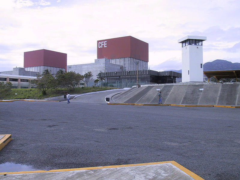 Central nuclear Laguna Verde, en México.