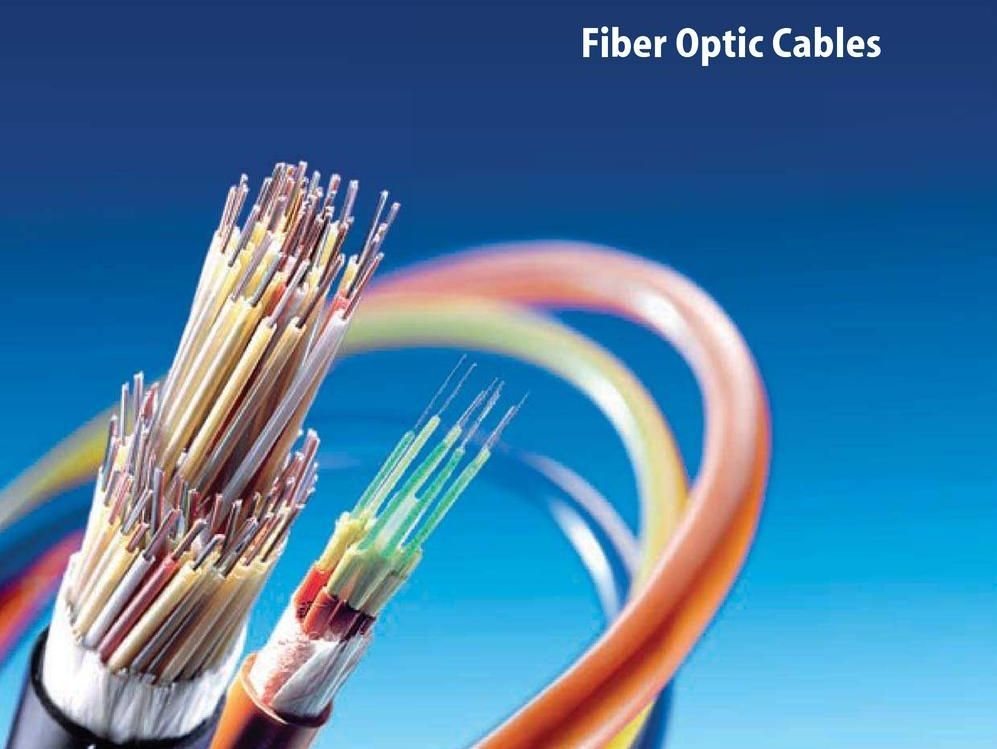 Las fibras ópticas han reemplazado al cobre en las grandes redes de datos