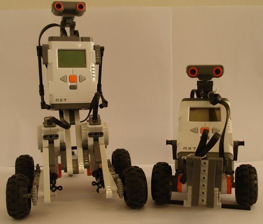 Algunos robots Lego NXT ya han sido adaptados para aprender ROILA