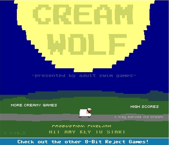 Cream Wolf es una degeneración de juego, pero creativo es.