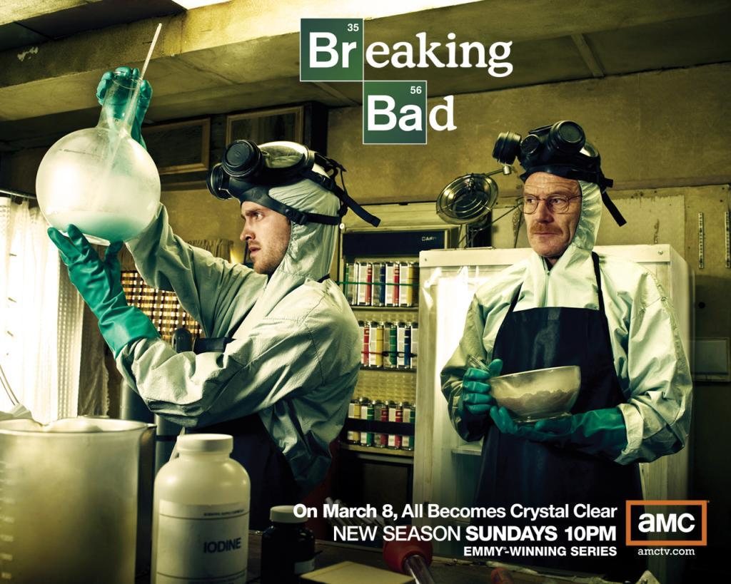“Breaking Bad”, serie que muestra las "tripas" de un laboratorio clandestino.