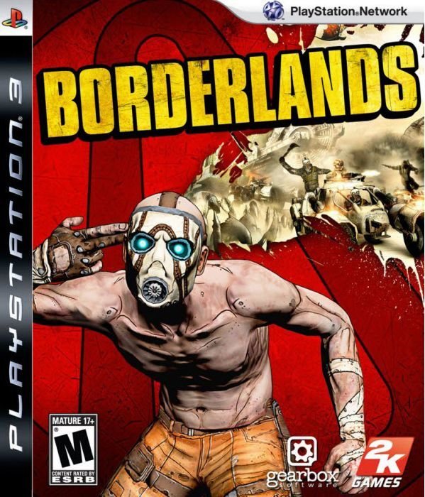 Borderlands: Probablemente una de las mejores carátulas de esta generación.