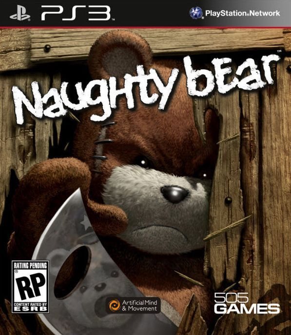 Naughty Bear: Sintetiza la ridiculez del título a la perfección.