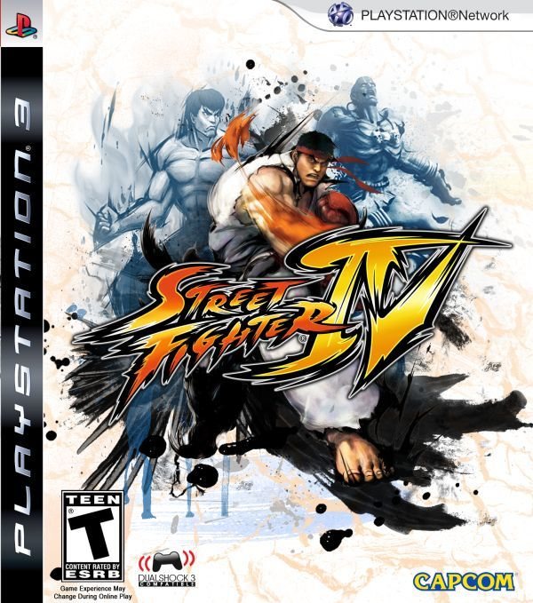 Street Fighter IV: El efecto de tinta nunca pasa de moda.