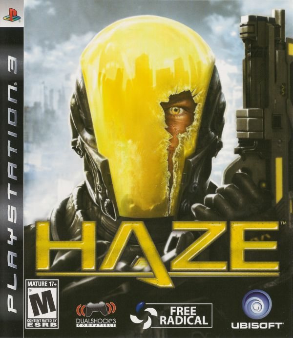 Haze: Buena carátula para un pésimo juego.
