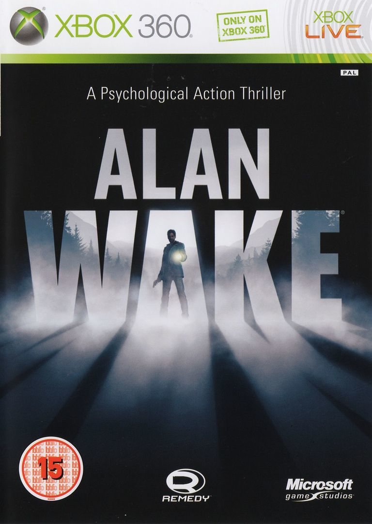 Alan Wake: La misteriosa portada del último juego de Remedy.
