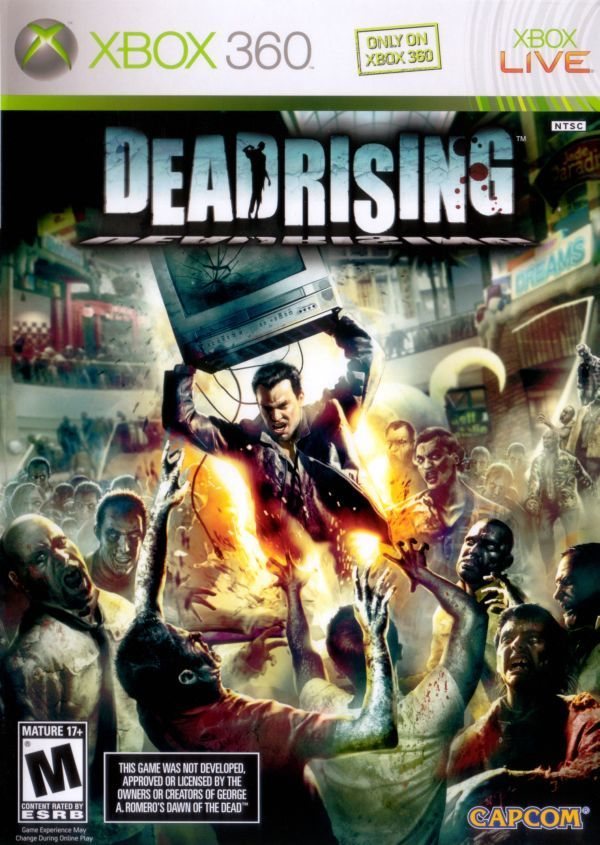 Dead Rising: No hay mejor descripción del juego que su propia carátula.