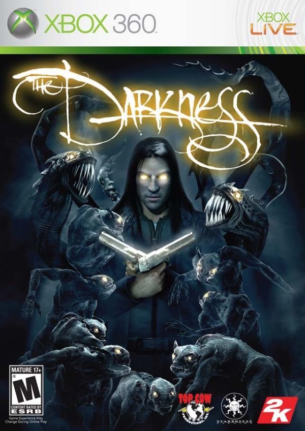 The Darkness: La portada fiel al cómic.