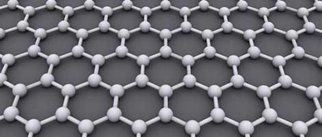 El grafeno es un material bidimensional, compuesto por átomos de carbono.