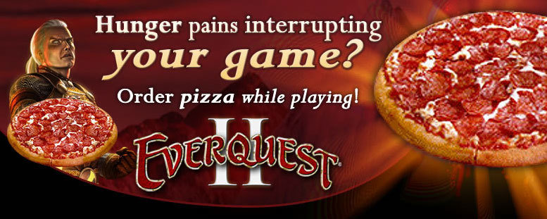 ¡Ordena tu pizza sin dejar de jugar!