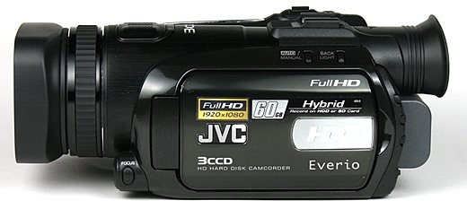 Cámara de vídeo JVC con disco duro NeoTeo