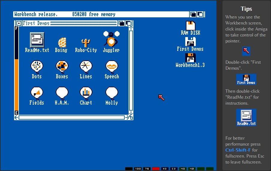 Emulador Amiga 500