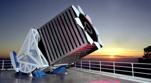 El telescopio que usa el proyecto BOSS