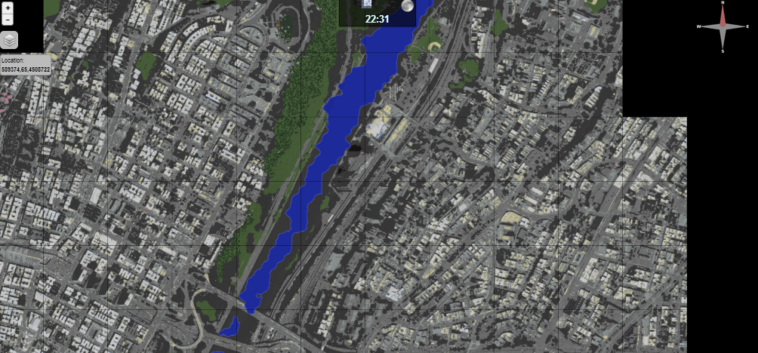 Manhattan en Minecraft en escala 1:1