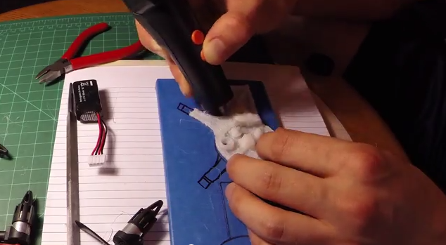 Creando un dron con un bolígrafo 3D