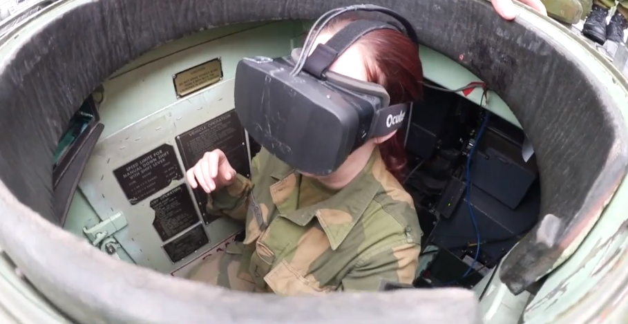 Los noruegos están probando Oculus Rift para manejar vehículos blindados