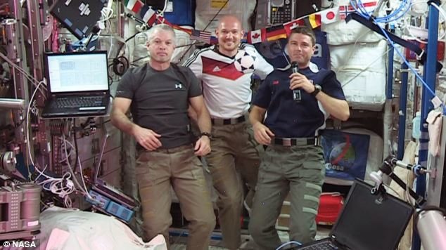 Los astronautas de la ISS mirarán el mundial de fútbol Brasil 2014