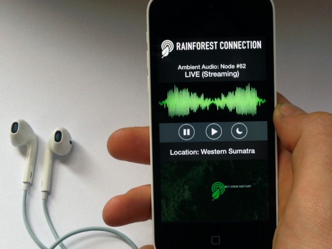 Se podrá escuchar el sonido de los bosques desde una app