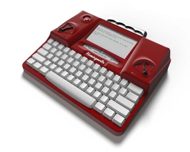Telégrafo verano estafa Hemingwrite: La máquina de escribir del Siglo XXI – NeoTeo