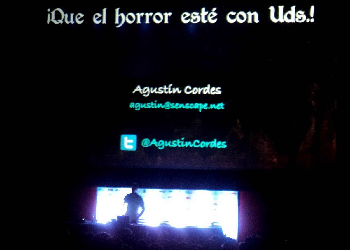 El Horror Sobrenatural en los Videojuegos a cargo del fenomenal Agustín Cordés