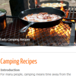 Tasty Camping Recipes