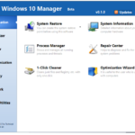 Windows 10 Manager es una aplicación con la cual podrás modificar, reparar, limpiar y optimizar tu sistema operativo Windows 10