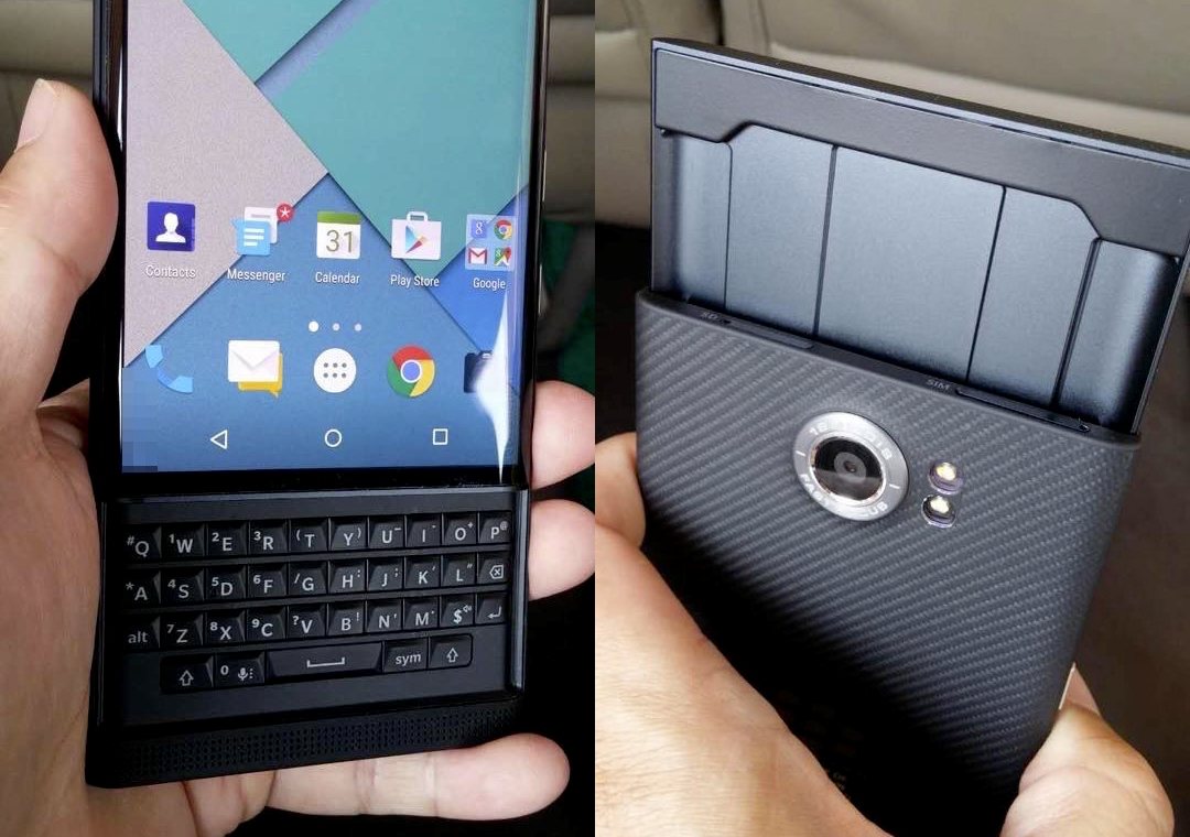BlackBerry con Android aparece en fotografía
