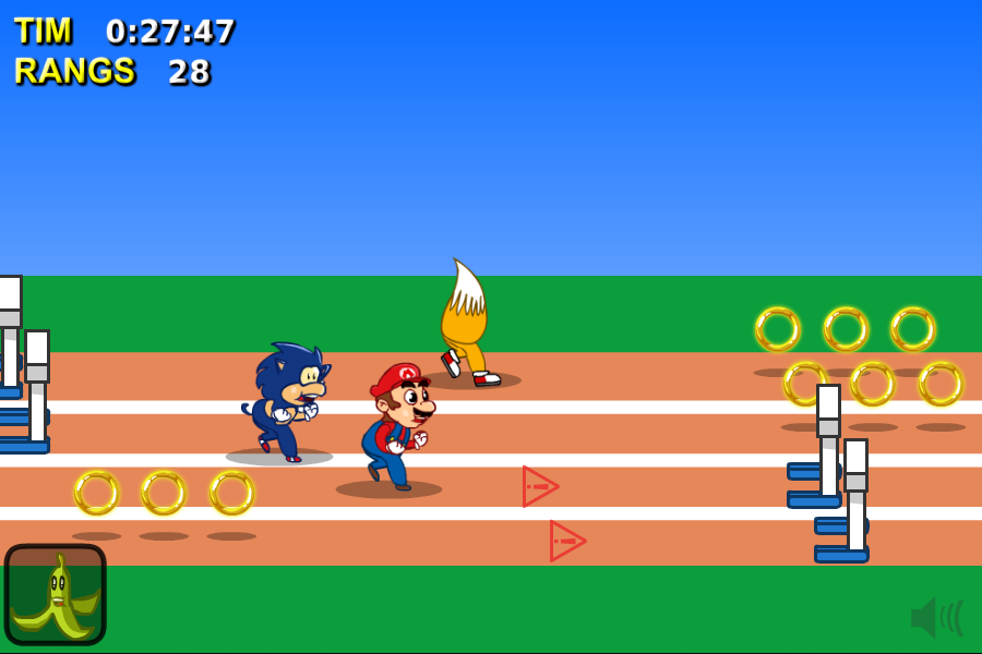 Sonic vs Mario Olimpiadas 1