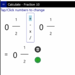 Calculadora de fracciones