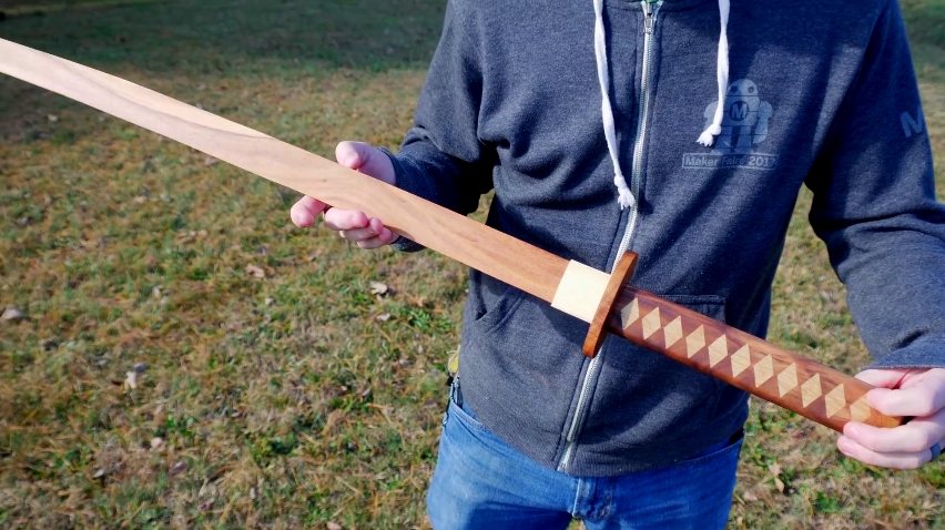 Cómo hacer una katana con madera para pisos – NeoTeo