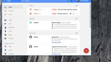Gmail en tu escritorio