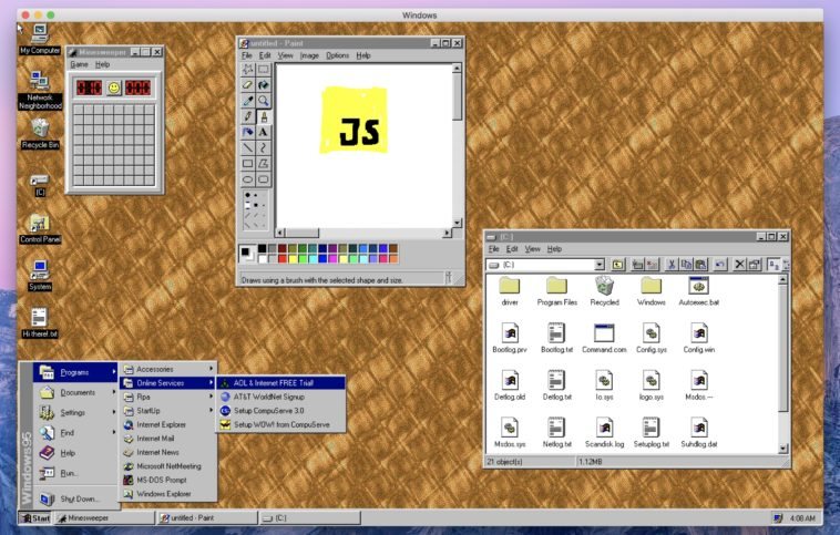 Descarga Windows 95