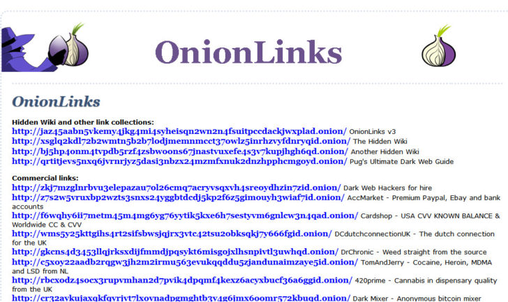 Oniondir Deep Web Link Directory