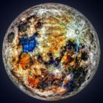 Los colores ocultos de la Luna