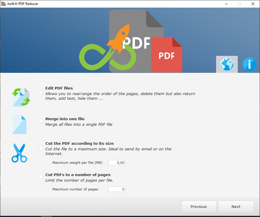 editar y comprimir archivos PDF