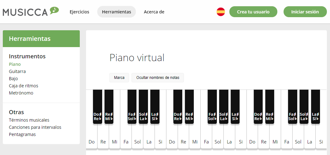 piano virtual
