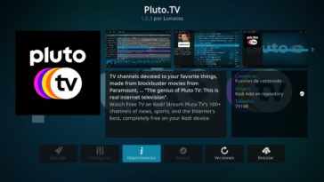 Ver Pluto TV en KODI