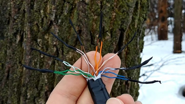 Empalmar cable de red