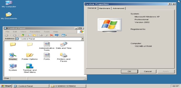 Windows XP online