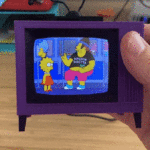 Mini TV Los Simpsons