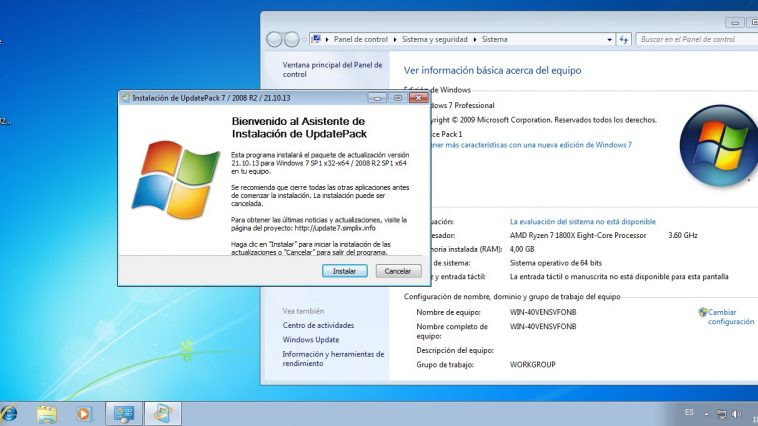 Cómo Actualizar Windows 7 de forma manual