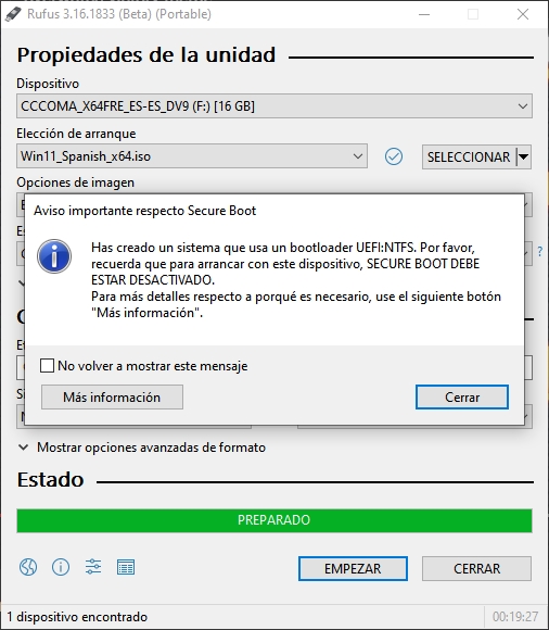 Cómo omitir TPM y Secure Boot en Windows 11