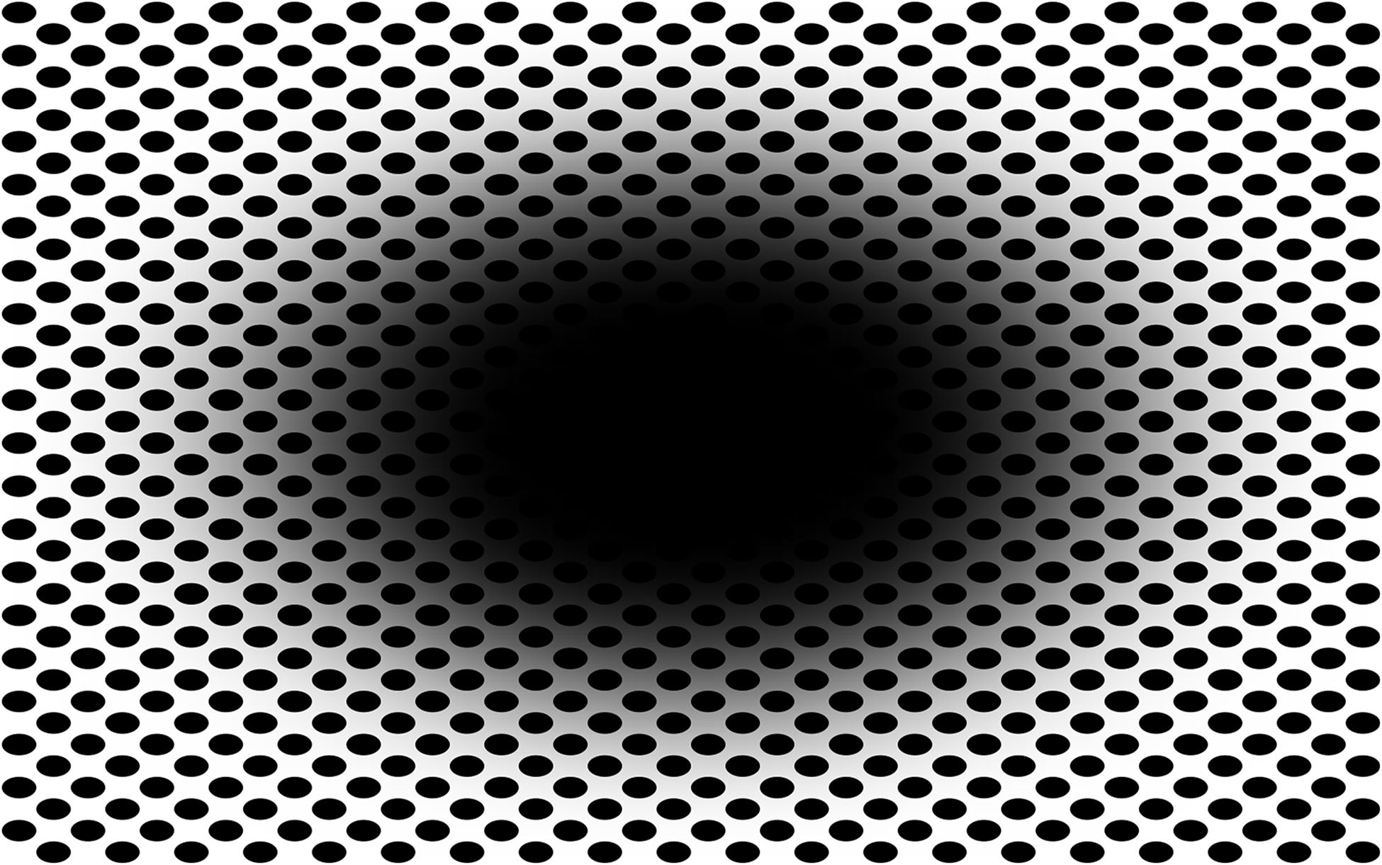 ilusión del agujero negro